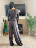 So Comfy Long-Sleeve Jumpsuit - Unwindwear